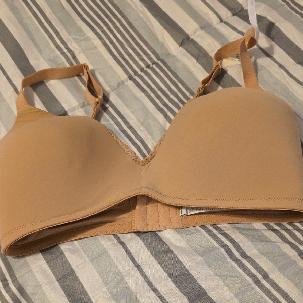 Aerie Light Tan Seamless Bra